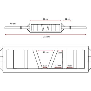 Barra Multi Grip 210cm Ø 50mm + 2 topes de disco 9 7640344757050 multigrip 01