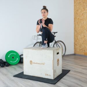 Caixa de saltos de madeira 3 em 1 GladiatorFit 14 7649990755175 Caixa de saltos de madeira Plyobox 3 em 1 2