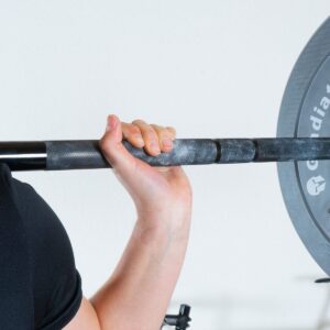 Barra pesi "Barbell" 220cm Ø 50mm + 2 fermi a disco GladiatorFit 17 7649990755595 Barra in alluminio 220cm 8