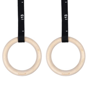 Gymnastikringe - Crosstraining aus Holz Ø 32mm GladiatorFit 10 Holz-Crosstrainings-Gymnastikringe-32mm-verstellbare Gurte