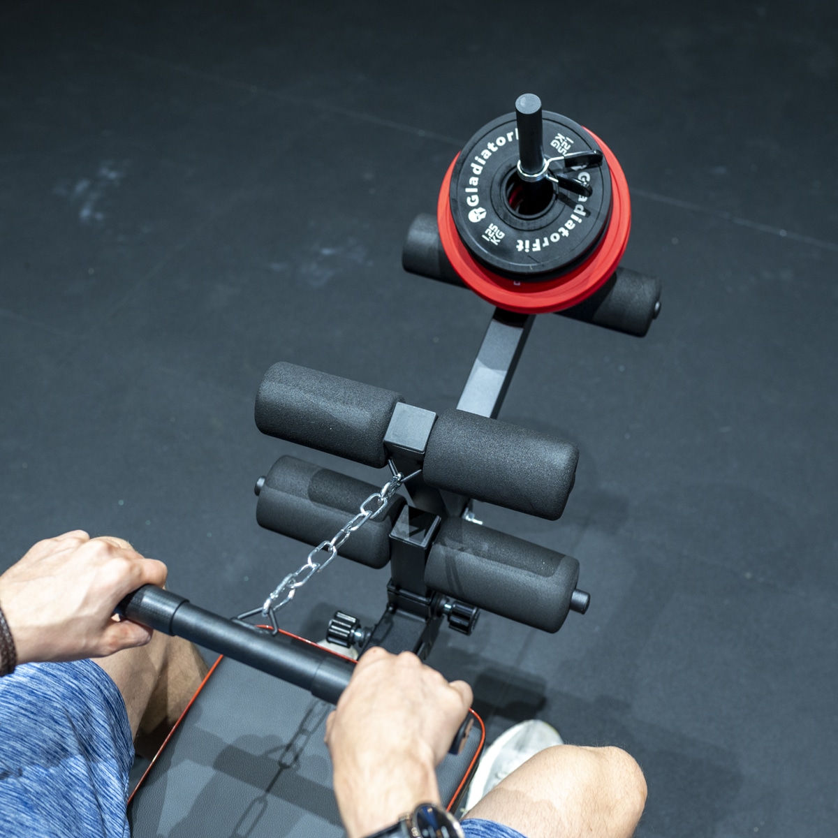 Multifunktionale Hantelbank aus Stahl GladiatorFit 5 Multi-Funktions-Hantelbank aus Stahl 2