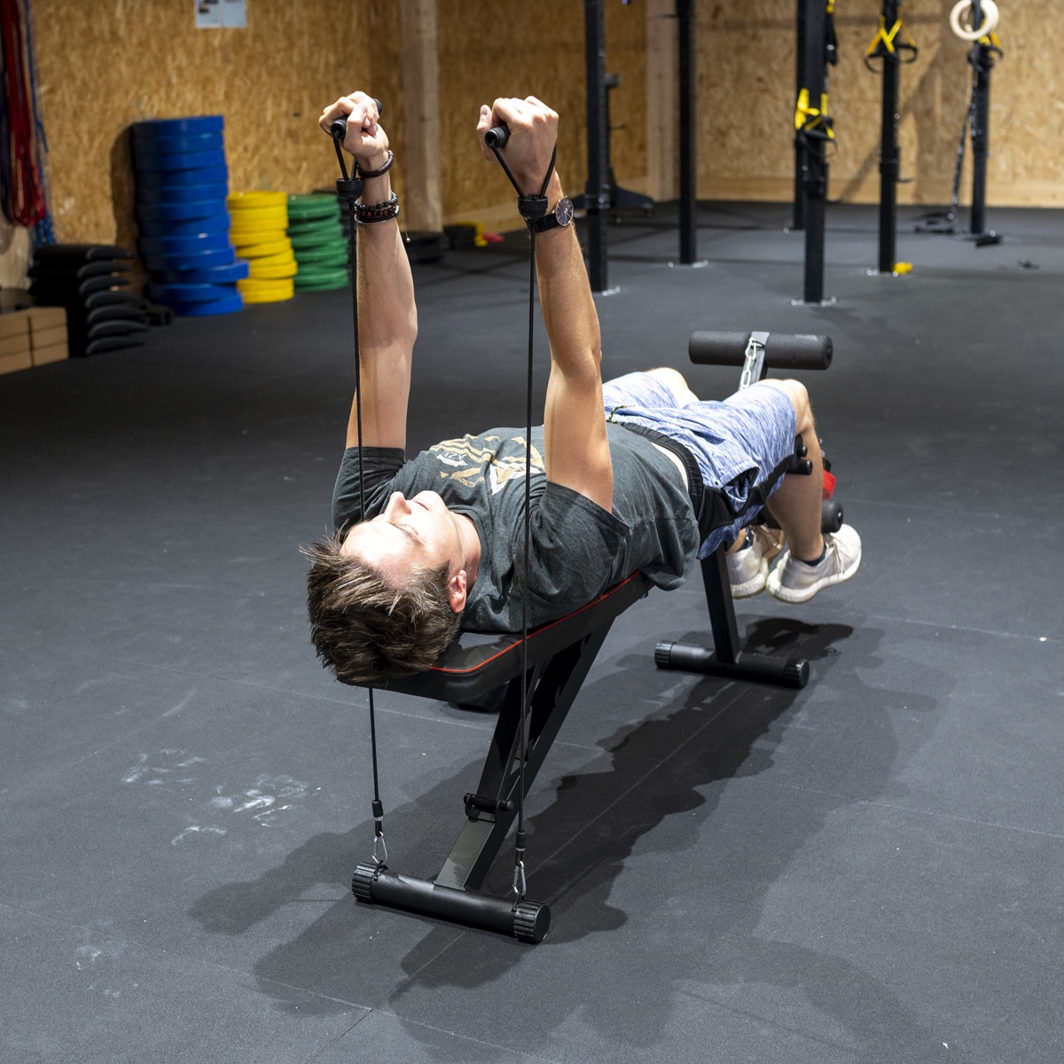 Multifunktionale Hantelbank aus Stahl GladiatorFit 14 Multi-Funktions-Hantelbank aus Stahl 4