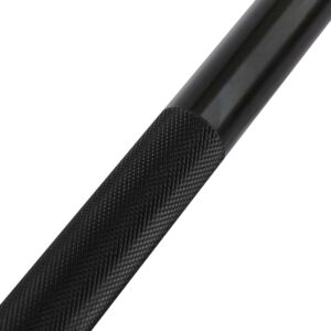 Mini barra de aço "Barbell" 130cm Ø 50mm + 2 batentes de disco 8 Barra de pesos 120cm aço O 50mm 3