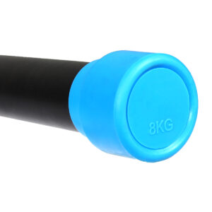Barre lestée 125cm aérobic fitness "Steel Weighted Bar" GladiatorFit - Thumbnail Image 5
