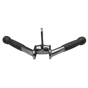 GladiatorFit stalen V-vormige tricepsstang voor pulley pulls 5 GladiatorFit stalen V-vormige tricepsstang voor pulley pulls - Thumbnail Image 2