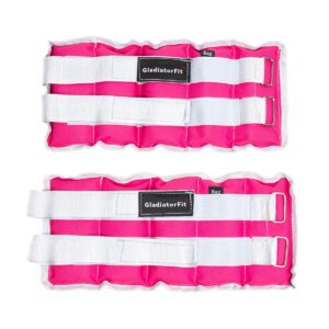 GladiatorFit nylon weighted wrist/ankle straps (set of 2) 13 Adjustable nylon ankle cuff bracelet set of 2 1
