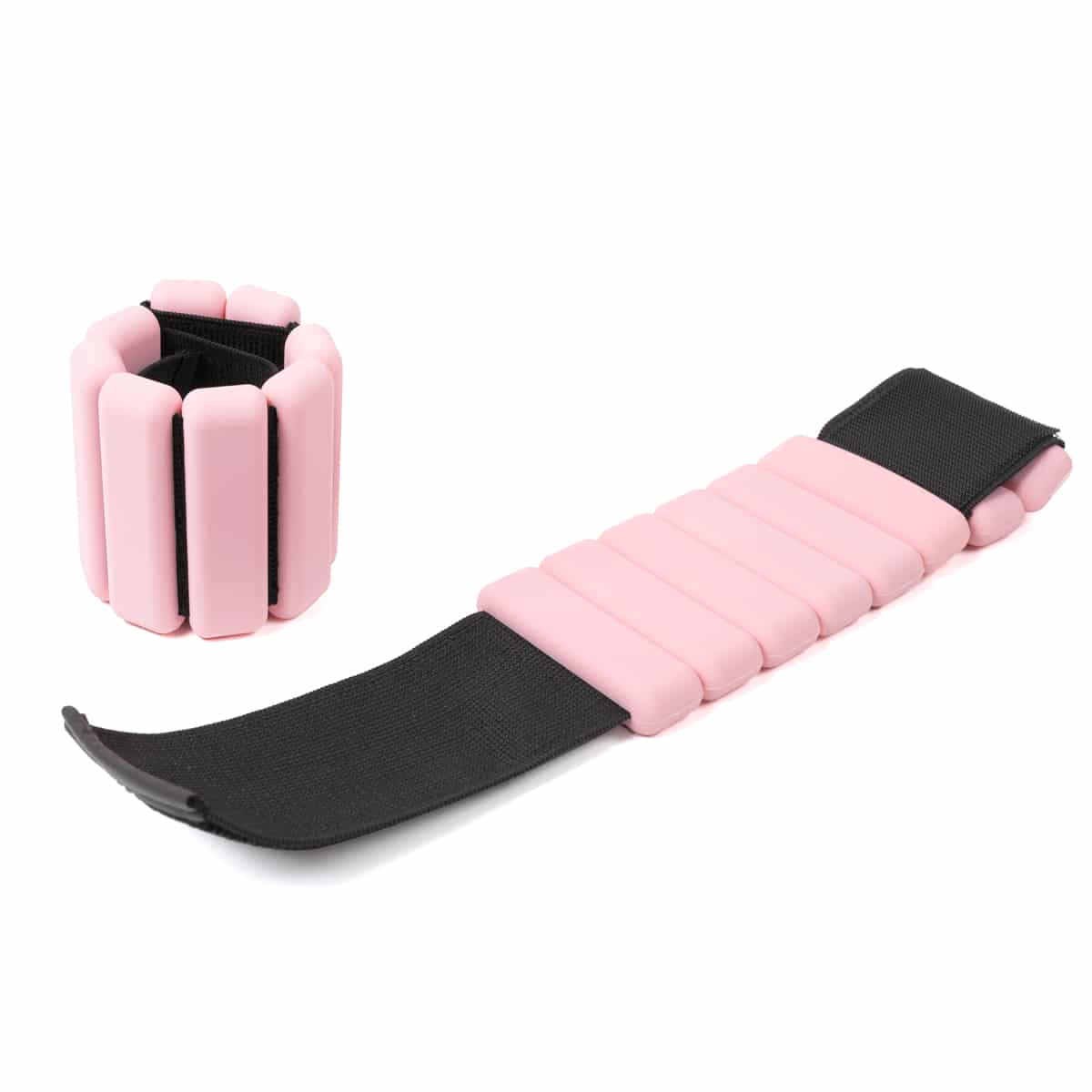 Bracelets lestes en silicone chevilles poignets Rose 2
