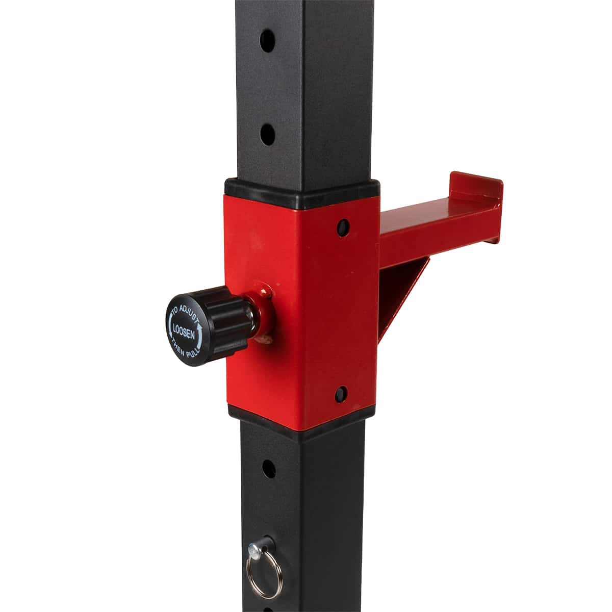 GladiatorFit verstellbare Stangenauflagen 90 bis 150 cm (Satz von 2) 3 Kerze a squat 3