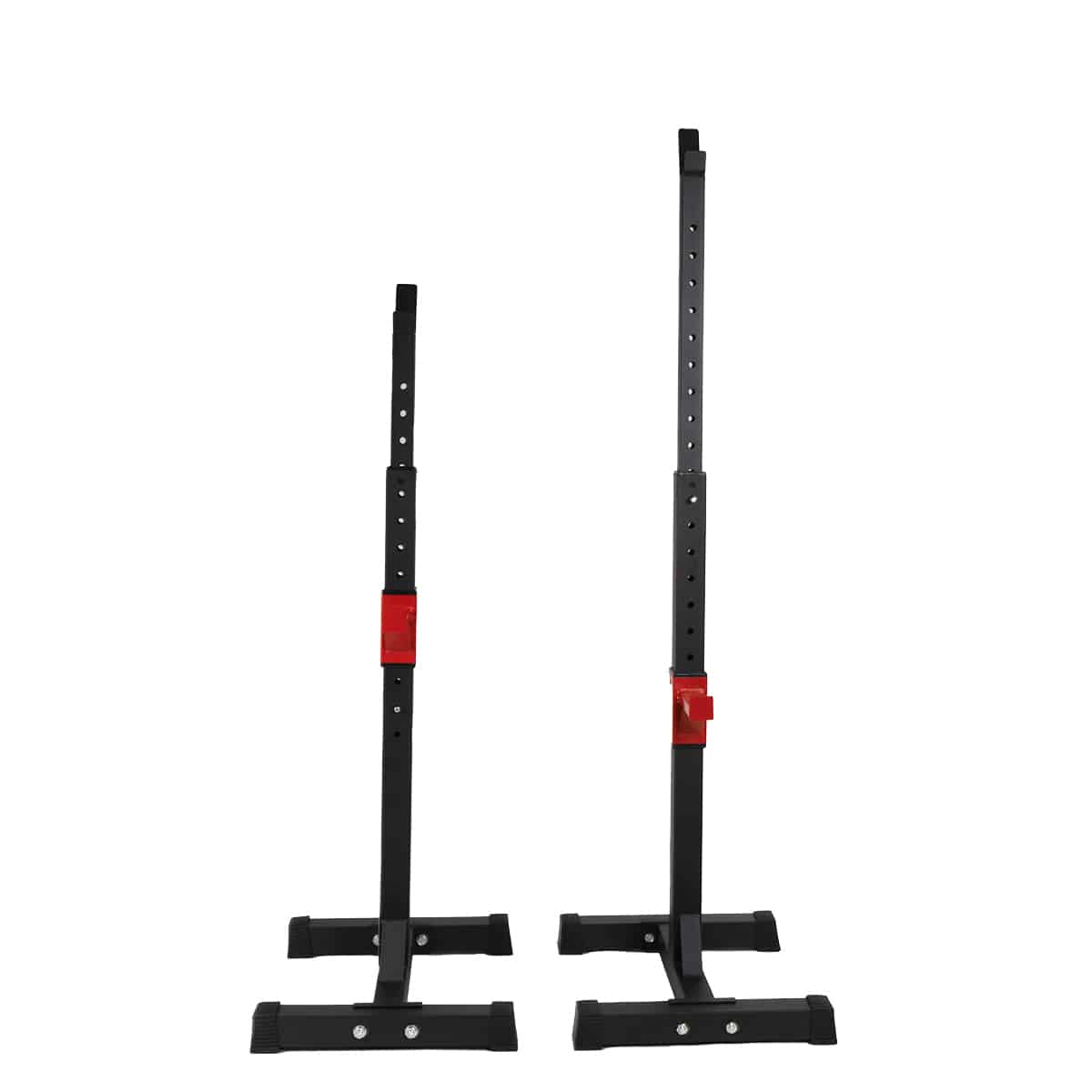 GladiatorFit verstellbare Stangenauflagen 90 bis 150 cm (Satz von 2) 4 Kerze a squat 4