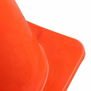 Cono delimitatore multiuso in PVC 34,5x34,5x70 2