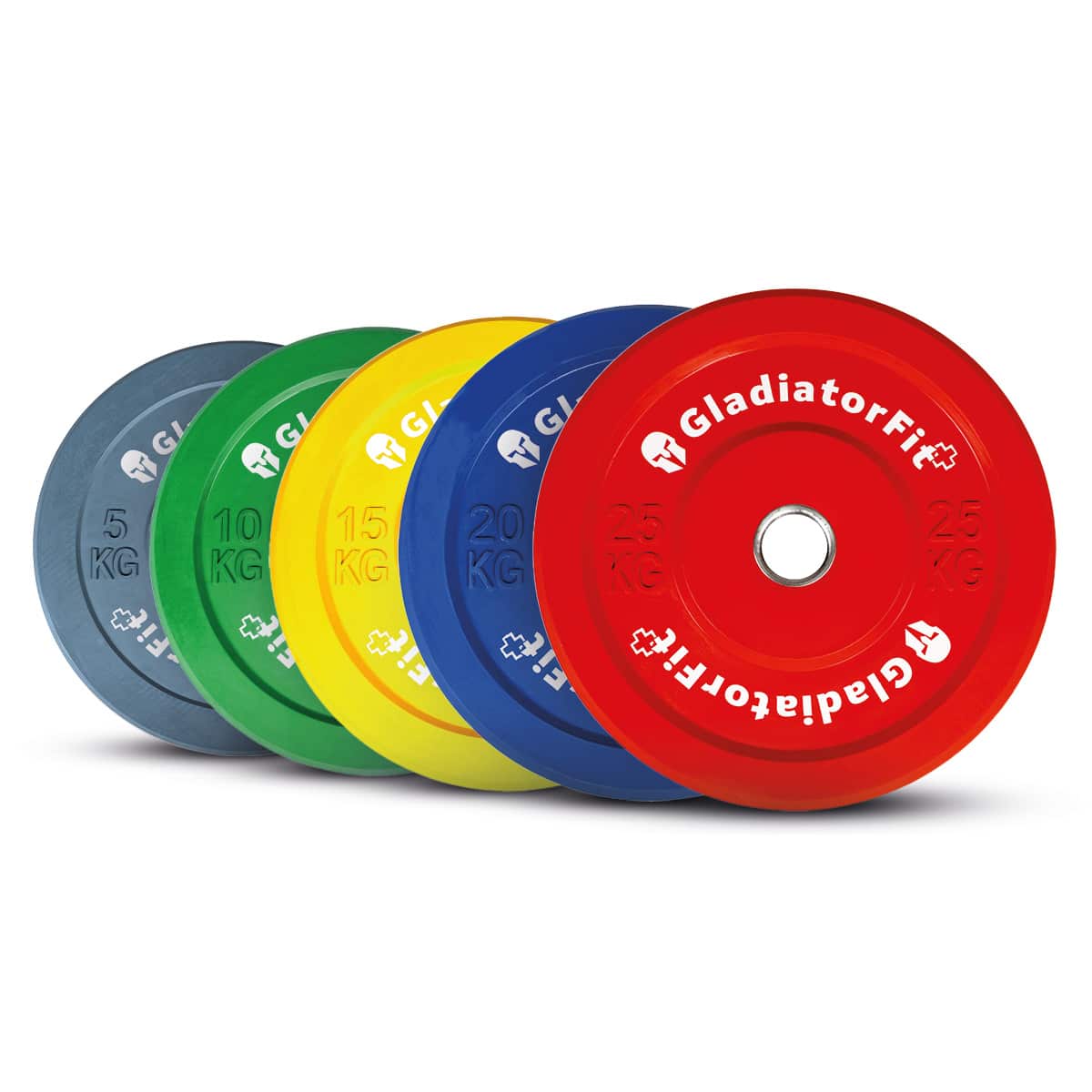 Disco olímpico con revestimiento de goma O 51mm