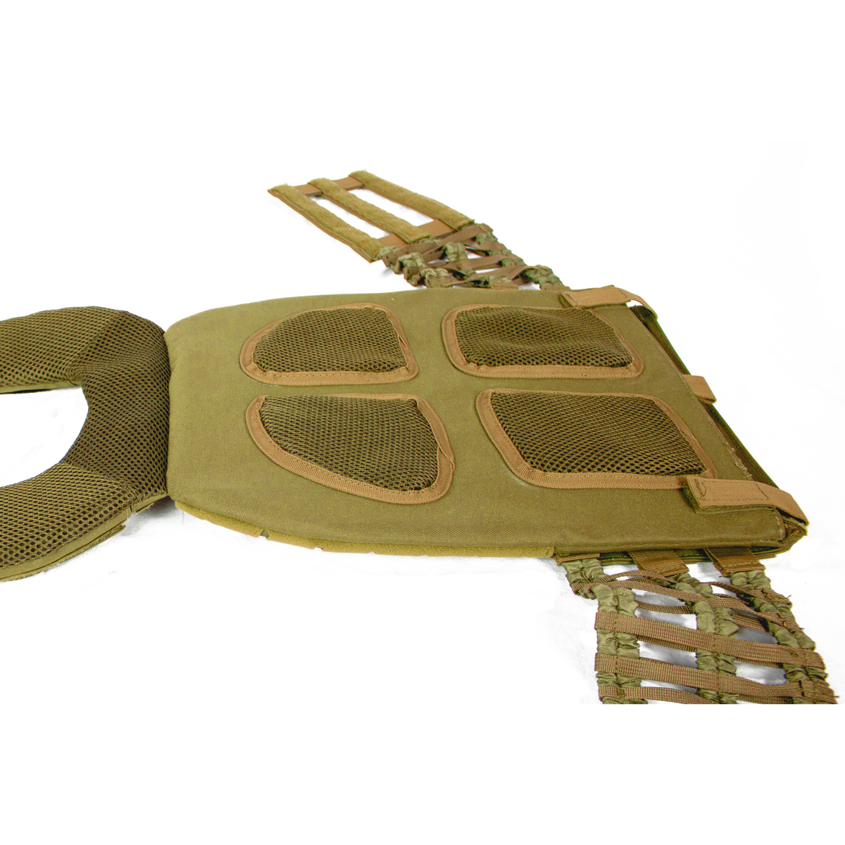 Tactical weighted vest with sand plates