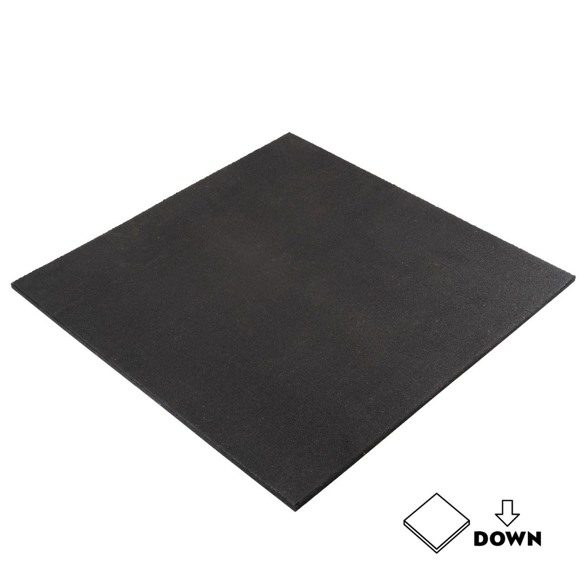 Pavimento de borracha manchada para ginásio 100x100cm GladiatorFit 4 Pavimento de borracha manchada para pavilhão desportivo 100x100cm