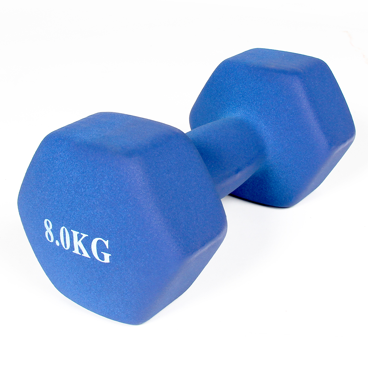 Haltères revêtement néoprène musculation et fitness (Lot de 2) 2x8KG