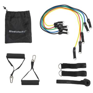 Kit bandes tubes de résistance elastiques avec poignees