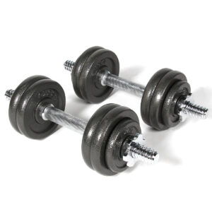 Conjunto de halteres carregáveis 15kg GladiatorFit 12 Conjunto de halteres carregáveis 15kg GladiatorFit - Thumbnail Image 6