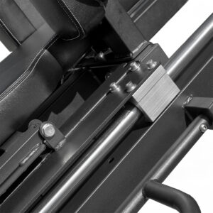 Pressa per gambe regolabile in acciaio Titan 8 Leg press 4
