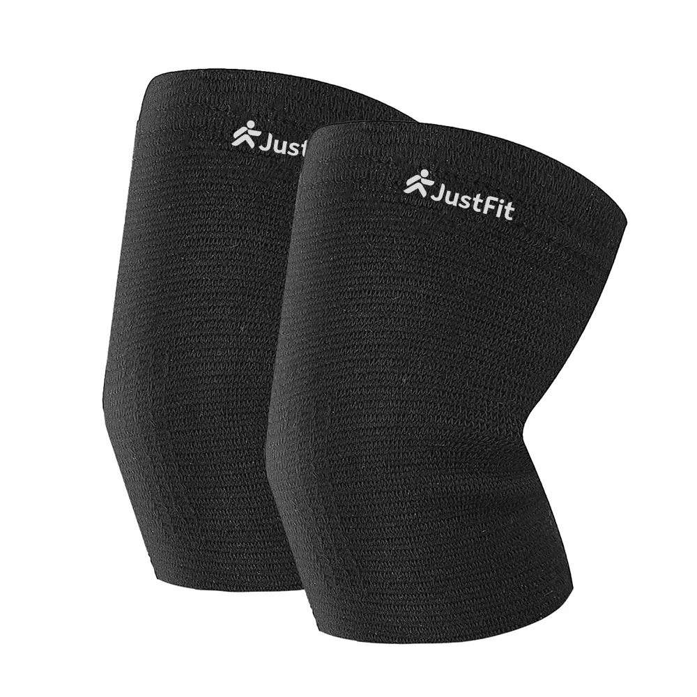Manchons compression nylon pour douleurs du coude JustFit (lot de 2) 1 Manchons compression nylon pour douleurs du coude JustFit (lot de 2) – Image 1