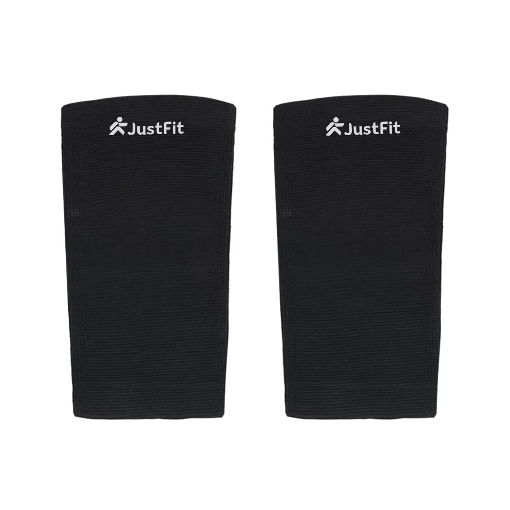 Manchons compression nylon pour douleurs du coude JustFit (lot de 2) 3 Manchons compression nylon pour douleurs du coude JustFit (lot de 2) – Image 3