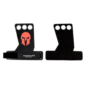 Luvas de crosstraining de carbono de três dedos Handgrips GladiatorFit - Thumbnail Image 3