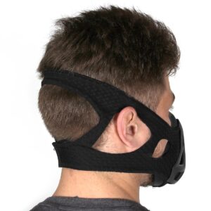 Masque dentrainement simulateur daltitude resistance en silicone 2