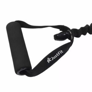 Medium niveau elastische weerstandsbuis 155cm met nylon coating 3