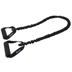 Medium niveau elastische weerstandsbuis 155cm met nylon coating