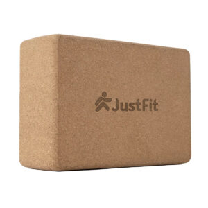 Bloque de yoga" de corcho antideslizante JustFit 5 Bloque de yoga de corcho antideslizante 1