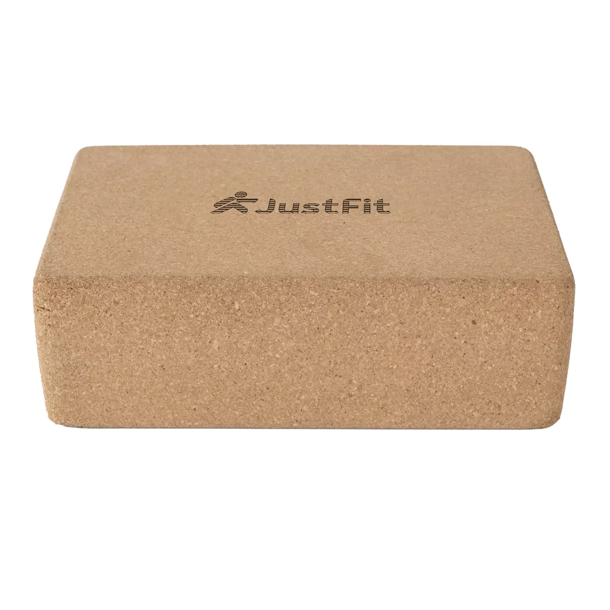 Bloque de yoga" de corcho antideslizante JustFit 3 Bloque de yoga de corcho antideslizante 2