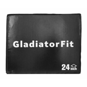 GladiatorFit 3 em 1 Foam Jumping Plyobox 7 Plataforma de salto de espuma Plyo Box 50x60x75cm 3