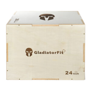 Caixa de saltos de madeira 3 em 1 GladiatorFit 20 Caixa de saltos de madeira 3 em 1 GladiatorFit - Thumbnail Image 9