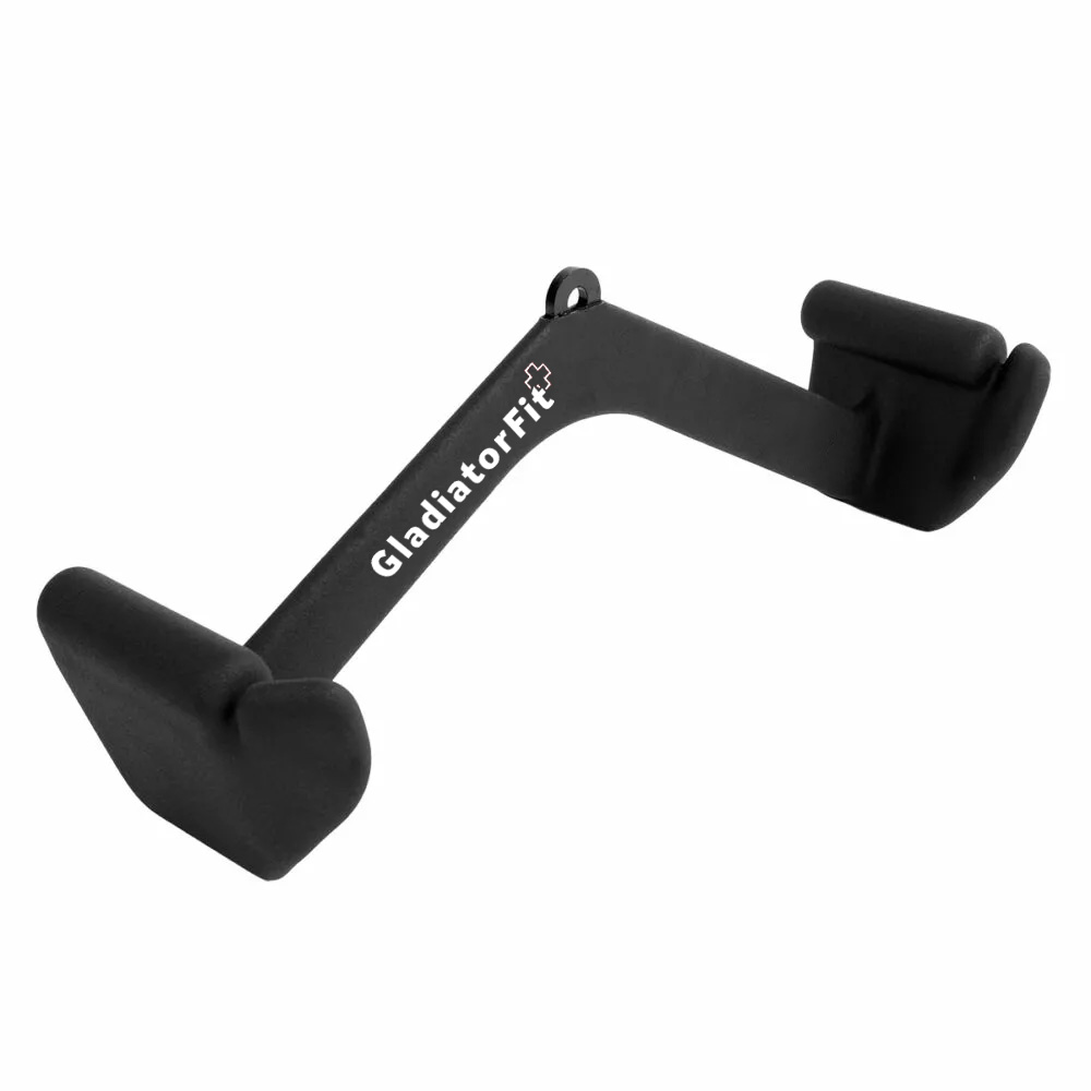 Ergonomic low handle for GladiatorFit pulley system 6 Ergonomic low steel handle for pulley pull 1 1000x1000 2 (1)