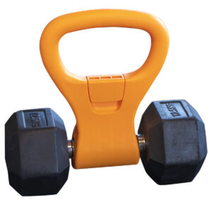Pega em PVC para transformar o seu haltere num kettlebell GladiatorFit 6 Poignee grip en PVC pour transformer votre haltere en kettlebell