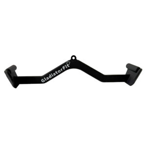 Cabo de aço longo e ergonómico para puxar a roldana GladiatorFit - Thumbnail Image 1