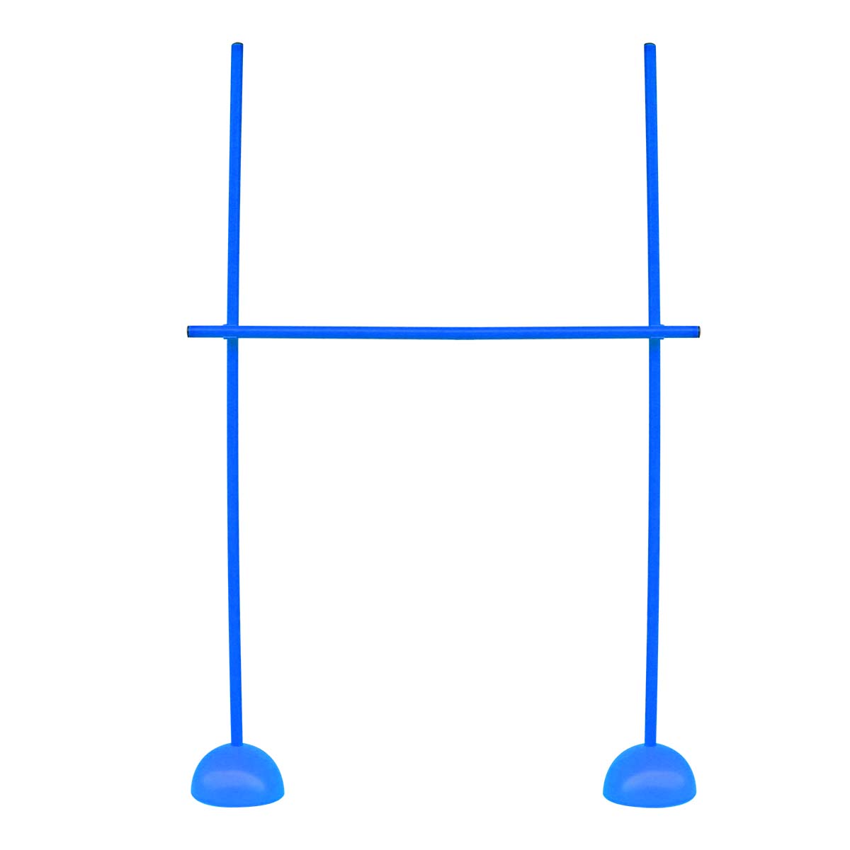 Postes de plástico com pinos e marcadores para treino agilite 3 postes azuis