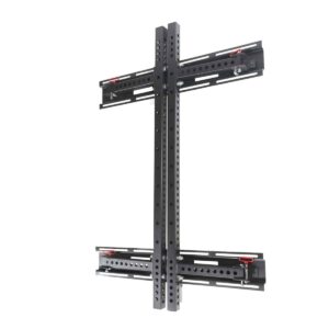 GladiatorFit "Foldable Wall Mount" (suporte de parede dobrável) estação de suporte de parede em aço 9 Suporte de parede para cross training em aço 110x60x230cm com fixações de 2