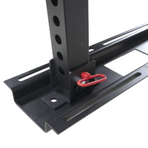 GladiatorFit "Foldable Wall Mount" (suporte de parede dobrável) estação de suporte de parede em aço 14 Suporte de parede para cross training em aço 110x60x230cm com fixações de 4
