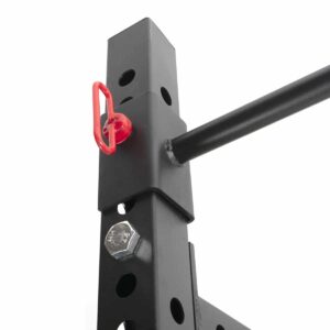 GladiatorFit "Foldable Wall Mount" (suporte de parede dobrável) estação de suporte de parede em aço 12 Suporte de parede para cross training em aço 110x60x230cm com fixações de 6
