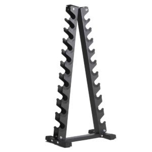 Rack de rangement arbre en acier pour 10 paires d'haltères GladiatorFit 5 Rack de rangement arbre en acier 120cm pour 10 paires dhalteres