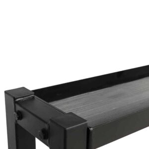 Suporte de armazenamento de pesos e discos em aço GladiatorFit 8 Suporte de aço para armazenamento de pesos e discos 130x80x100cm 3