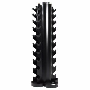 Rack de rangement vertical en acier 125cm pour 10 paires d'haltères GladiatorFit 4 Rack de rangement vertical en acier 125cm pour 10 paires d’haltères