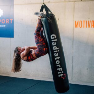 Voller hängender Boxsack 180cm + Befestigungskette GladiatorFit 7 Voller hängender Boxsack 180cm 3