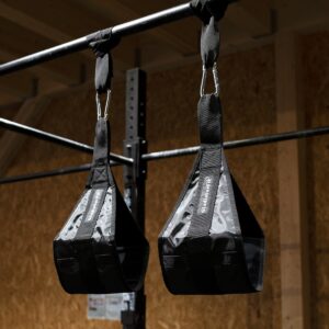 Pasy do podwieszania mięśni brzucha (zestaw 2 sztuk) GladiatorFit 7 Sangles abdominales pour suspendre les bras lot de 2 5