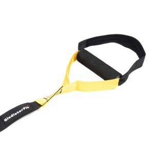 Suspension training straps + GladiatorFit bag 22 Sangles de suspension en nylon ajustables training musculation sac 3