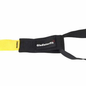 Suspension training straps + GladiatorFit bag 23 Sangles de suspension en nylon ajustables training musculation sac 4