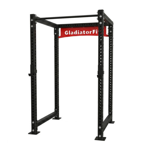 GladiatorFit self-supporting steel cross-training station rack / cage