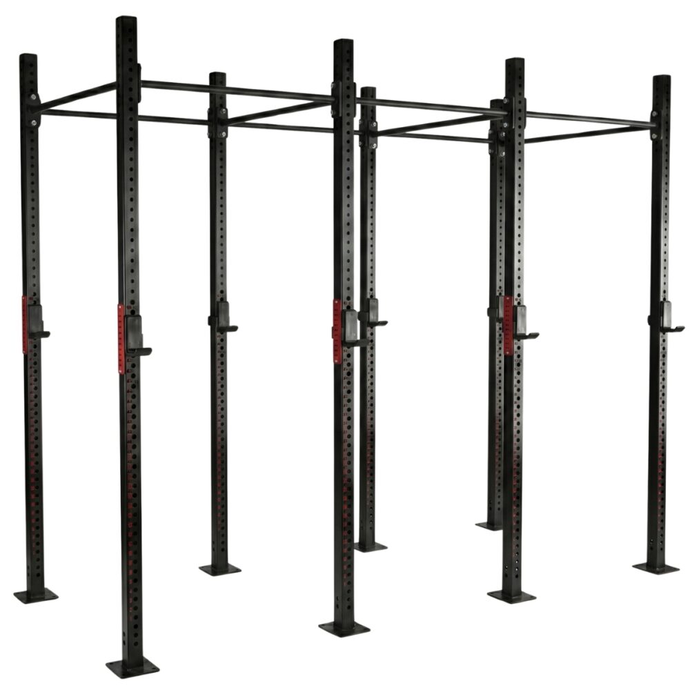 Station rig cage cross training Bodenbefestigung 3 Module | Rigs ...