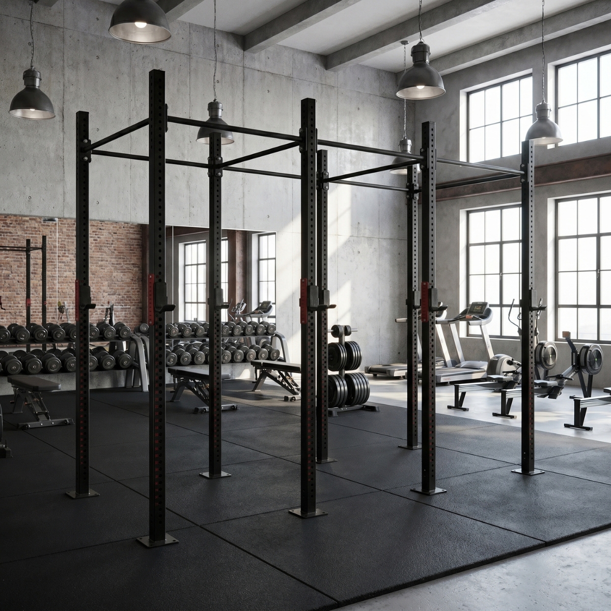 Station rig cage cross training fixation sol 3 modules 6 Station rig cage cross training fixation sol 3 modules – Image 6