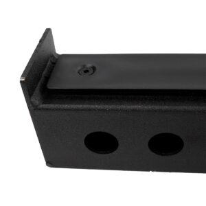 Long safety brackets 70cm for bar with rack mounting set of 2 4