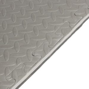 Tapete de tatami de espuma 100x100x2cm bicolor 5pcs 4